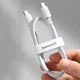 USB кабель Type-C на Type-C BASEUS Superior Series Fast Charging Data Cable (1M, 5A, 100W). White - зображення 9