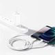 USB кабель 3в1 Combo Micro USB/Lightning/Type-C BASEUS Superior Series Fast Charging (1.5m,3.5A). White - изображение 8