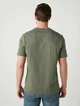 Мужская футболка LC Waikiki с V-образным вырезом S цвета Хаки (LCW T-shirt -1793) - изображение 5