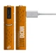 Аккумулятор ААА с зарядкой от USB 450 mA 2шт 645388223 Оранжевый - изображение 2