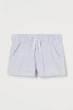 Шорты для девочки однотонные серые NYC H&M 170см (40004636) - изображение 1