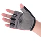 Перчатки велосипедные Robesbon гелевые беспалые вело велоперчатки 7201 Black-Gray M - изображение 2