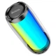 Беспроводная портативная Bluetooth колонка Hoco HC8 Pulsating Colorful со светомузыкой (RGB, USB, FM, AUX, SD, Type-C) - Черный - изображение 3