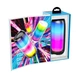 Беспроводная портативная Bluetooth колонка Hoco HC8 Pulsating Colorful со светомузыкой (RGB, USB, FM, AUX, SD, Type-C) - Черный - изображение 4
