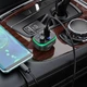 Автомобильный FM-трансмиттер модулятор Hoco E62 Fast PD20W+QC3.0 (18W 3A PD20W Bluetooth 5.0) - Черный - изображение 7