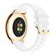 Круглые Смарт-часы Smart Watch M30, SUPER AMOLED, 42 mm, Gold умные смарт часы с беспроводной зарядкой - изображение 5