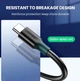 Кабель UGREEN US184 USB 3.0 to USB Type-C Male Cable Nickel Plating 3A 1.5m Black (20883) - изображение 5
