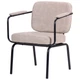 Крісло Oasis Soft 760*630*600 Сталь/Шкірзамінник, колір чорний / cowboy Light Gray AMF - зображення 2