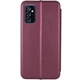 Шкіряний чохол (книга) Classy Samsung Galaxy A24 4G Бордовий Без бренду - зображення 2