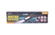 Ліхтар магнітний з підвісом MASTERTOOL 220х54х28 мм 4xLED+COB LED 3xAAA ABS 94-0808 - зображення 7