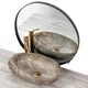 Умивальник (раковина) REA ROXY B STONE NATURE накладний (REA-U6650) - зображення 8