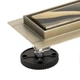 Трап для душу REA PURE NEO MIRROR GOLD PRO 100 см (REA-G5611) - зображення 5