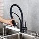 Змішувач для кухні Rea Gaspar black mat чорний матовий високий REA-B0233 - зображення 4