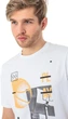 Футболка мужская casual shirt 4F H4L18-TSM026 white 3XL - изображение 4