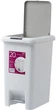 Ведро для мусора MBM HOME с крышкой и педалью BIN-01 20л Серое (BIN-01 20L GRAY) - изображение 1