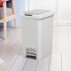 Ведро для мусора MBM HOME с крышкой и педалью BIN-01 20л Серое (BIN-01 20L GRAY) - изображение 6
