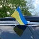Автомобільний Прапор України Trend на авто односторонній 30 см х 45 см поліестер Синьо-жовтий - зображення 8