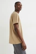 Футболка H&M Essentials №7 Regular Fit L бежевий 0685816129 - зображення 5
