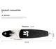 Надувна SUP дошка JS САП Борд для Серфінгу Універсальна, Surfing board 335x82x15 (NJ335) - зображення 9
