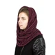 Снуд Infinity Kathmandu 100% коттон 170х65см Бордовый тёмный (24778) - изображение 4