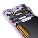 Внешний аккумулятор Baseus Elf Digital Display Fast Charge 22.5W 10000 mAh Purple со встроенным кабелем Type-C + Lightning, пурпурный (сиреневый) - изображение 5