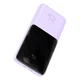 Внешний аккумулятор Baseus Elf Digital Display Fast Charge 22.5W 10000 mAh Purple со встроенным кабелем Type-C + Lightning, пурпурный (сиреневый) - изображение 6