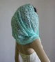 Стильный снуд из гипюра Lady Solomia 60х110см тиффани RC7 - изображение 3