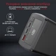 УМБ Promate PowerMine-130W 38000 mAh 2 х USB-С Power Delivery USB-A Q C3.0 Black (powermine-130.black) - зображення 4