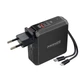 УМБ Promate PowerPack-PD20+ 15000 mAh 22.5W PD USB-A 22.5W USB-C кабель 20W Lightning конектор Black (powerpack-pd20+.black) - зображення 1
