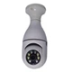Камера видеонаблюдения для дома с записью в форме лампочки CAM L1 E27 WIFI IP 355/90° поворотная c удаленным доступом датчик движения ночная съемка и микрофон - изображение 1