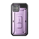 Протиударний чохол з підставкою і захистом екрану Supcase Unicorn Beetle Pro для Iphone Mini 12 (5.4") Violet - зображення 2
