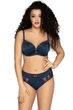 Высокие трусики форма бразилиано AVA 1921/B blue 44(M) Синий - изображение 2