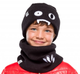 Бафф детский Buff KNITTED & FLEECE NECKWARMER FUNN Чорний-Білий - изображение 2