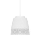 Керамический подвесной светильник CERAMIKA DESIGN SLAVYANSKIY KOD LUMINOUS VK 20 white - зображення 3