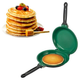 Двусторонняя сковорода для блинов и панкейков Ceramic Non Stick Pancake Maker - изображение 1