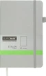 Записная книга Buromax Etalon 125x195 мм 96 листов без линовки обложка из искусственной кожи Серебрянная (BM.291060-24) - изображение 2