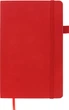 Записная книга Buromax Primo 125x195 мм 96 листов в клетку обложка из искусственной кожи Красная (BM.291161-05) - изображение 2
