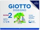 Бумага текстурированная для рисования Giotto А4, 125 г/м2, 20 листов, 24х33 см, белая - изображение 1