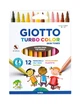 Фломастеры Giotto Turbo Color Skin Tones, 12 шт, разные цвета - изображение 1