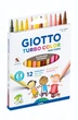 Фломастеры Giotto Turbo Color Skin Tones, 12 шт, разные цвета - изображение 2