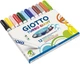 Фломастеры толстые Giotto Turbo Giant, 12 шт, разные цвета - изображение 2