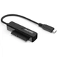 Адаптер Maiwo USB3.1 GEN2 Type-C to HDD 2,5" SATA II/III /SSD black (K105AG2 black) - зображення 2
