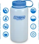 Фляга для воды Nalgene Wide Mouth Ultralight 950ML (White) - изображение 2