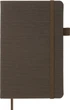 Записная книга Buromax Tweed 125x195 мм 96 листов в клетку обложка из искусственной кожи Серая (BM.291163-09) - изображение 2