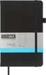 Записная книга Buromax Etalon 125x195 мм 96 листов в точку обложка из искусственной кожи Черная (BM.291360-01) - изображение 1