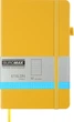 Записная книга Buromax Etalon 125x195 мм 96 листов в точку обложка из искусственной кожи Желтая (BM.291360-08) - изображение 1