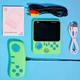 Портативная игровая ретро приставка консоль G7 Game Box 666 игр Green (G7GR) - изображение 3