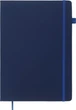Записная книга Buromax Primo 190x250 мм 96 листов в клетку обложка из искусственной кожи Синяя (BM.292161-02) - изображение 2