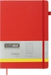 Записная книга Buromax Primo 190x250 мм 96 листов в клетку обложка из искусственной кожи Бордовая (BM.292161-13) - изображение 1