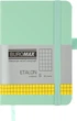 Записная книга Buromax Etalon 95x140 мм 96 листов в клетку обложка из искусственной кожи Мятная (BM.296160-38) - изображение 1